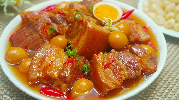 Thịt kho mâm cơm nagyf lễ Tết