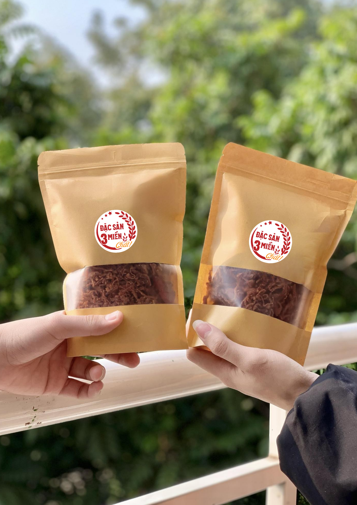 Khô heo cháy tỏi 250 gram