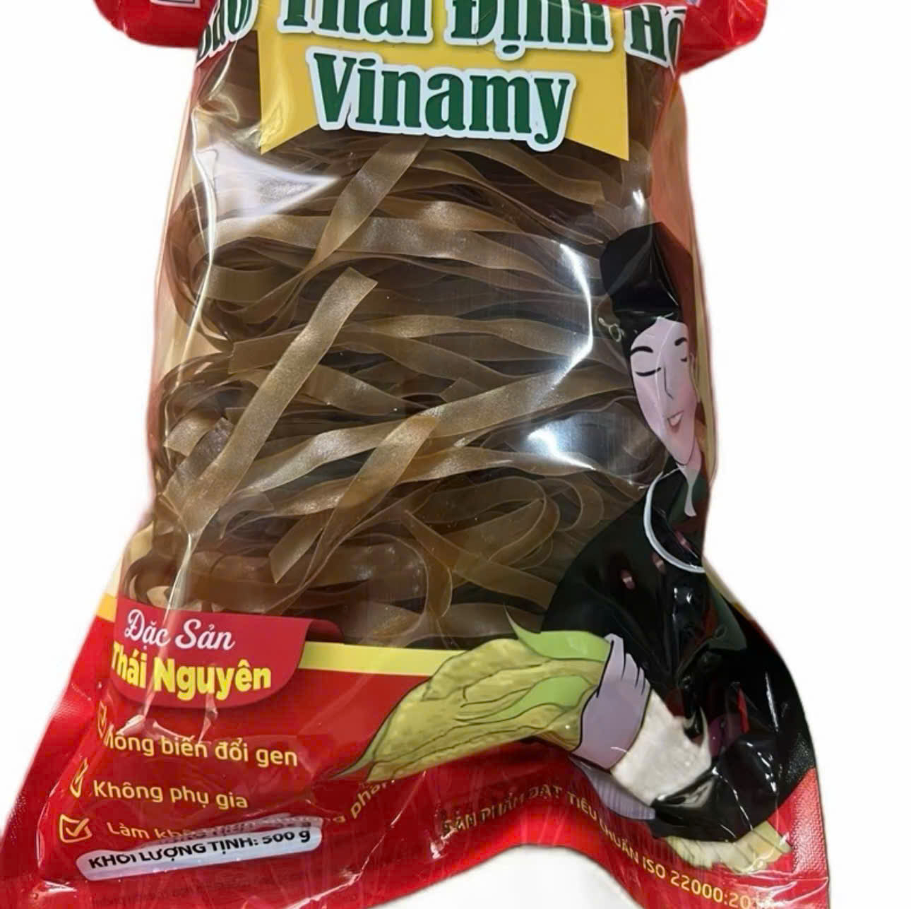 Mỳ gạo Bao Thai Định Hóa Vinamy (bánh đa cua) 500g