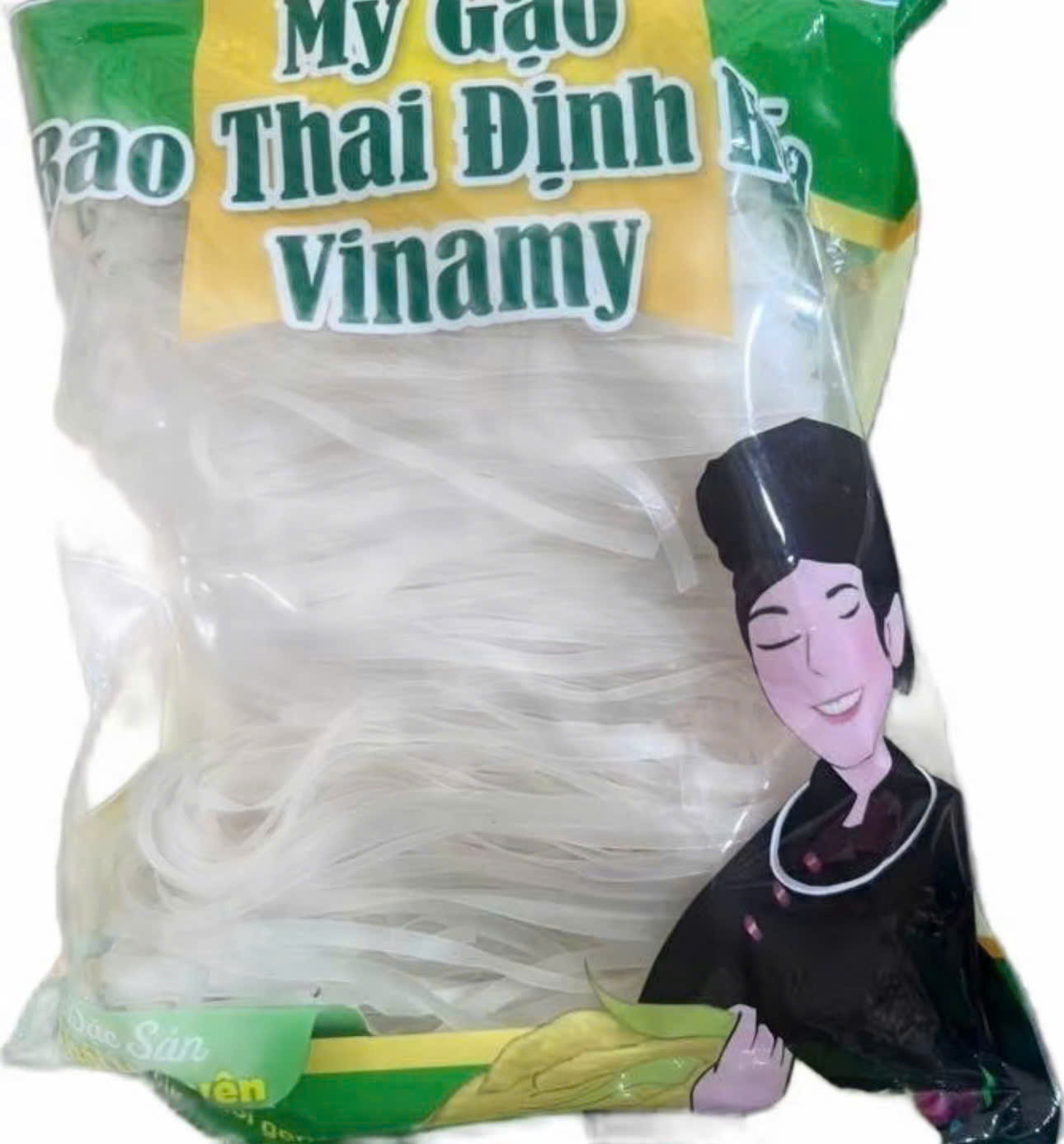 Mỳ gạo Bao Thai Định Hóa Vinamy (sợi phở) 500g