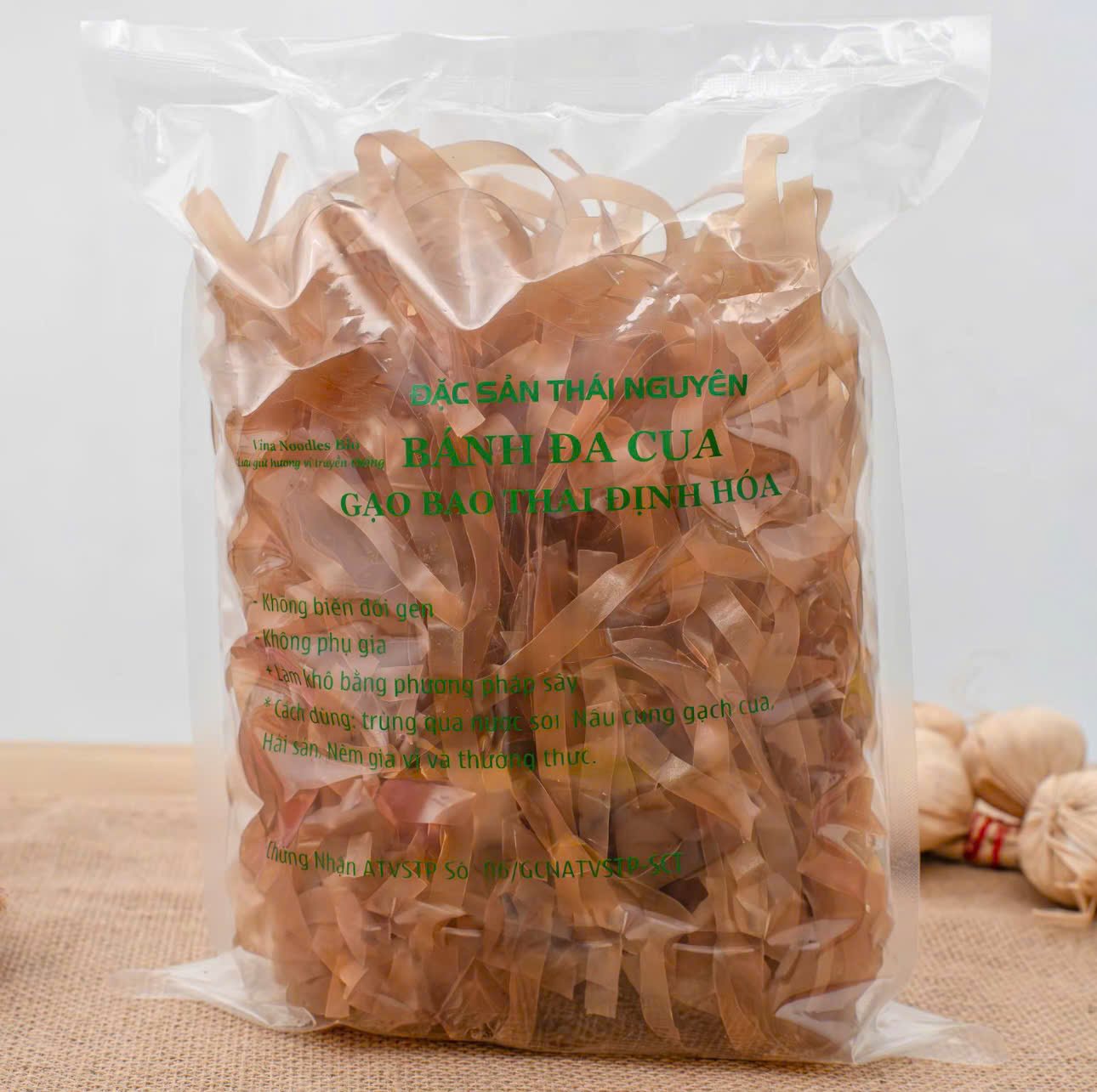 Banh Đa Cua gạo Bao Thai Định Hóa Vinamy 500g