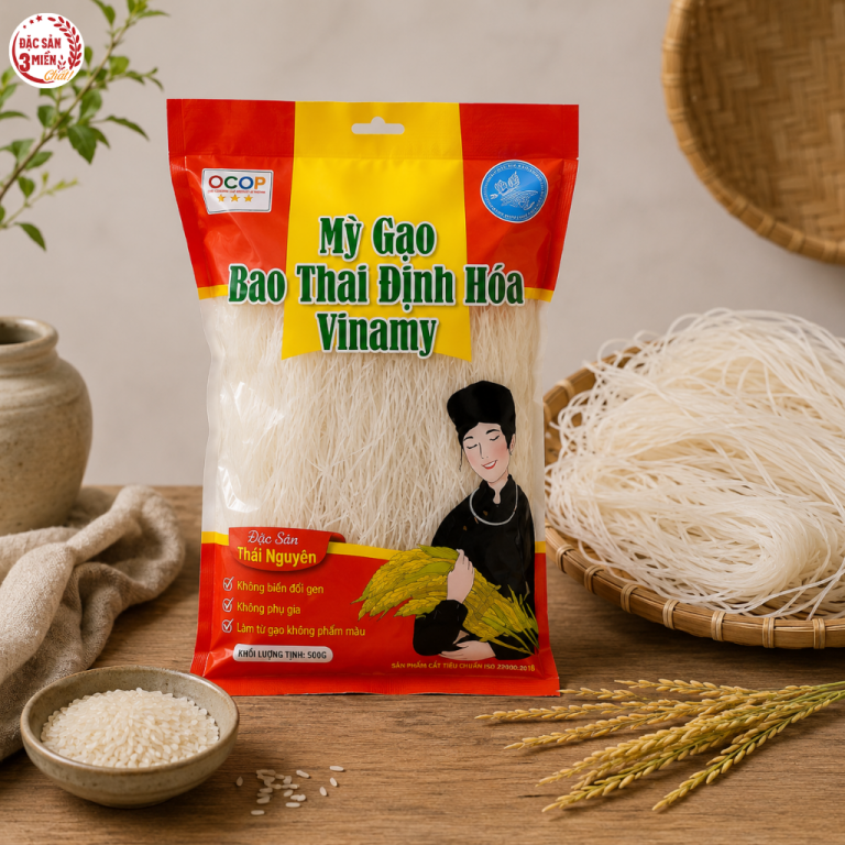Mỳ gạo bao thai Định Hóa
